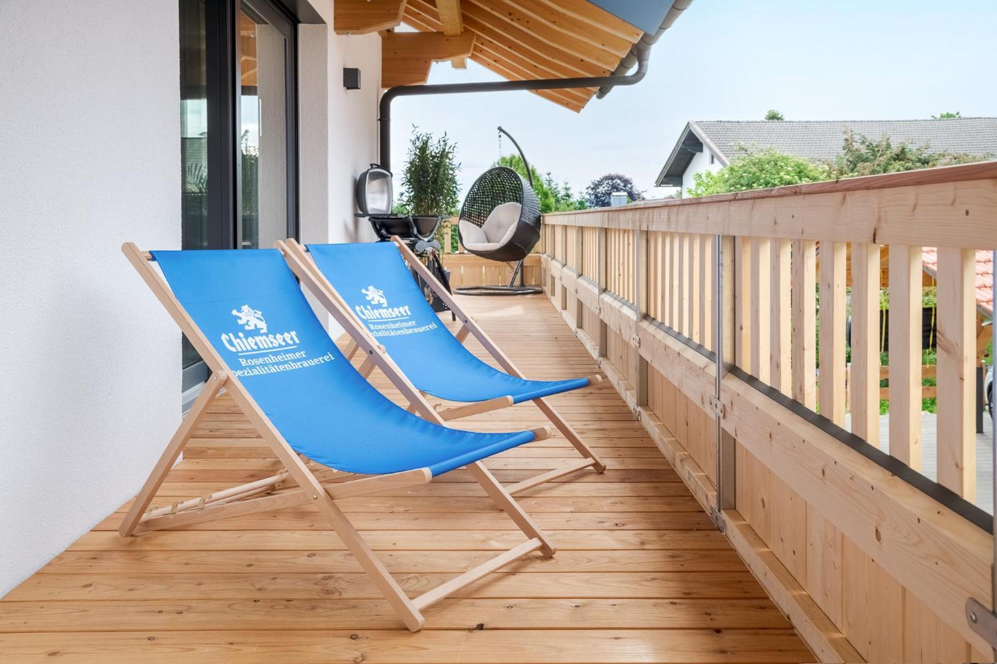 Fenjoy: Ferienapartment In Neubau / Balkon / Bbq Bernau am Chiemsee Esterno foto